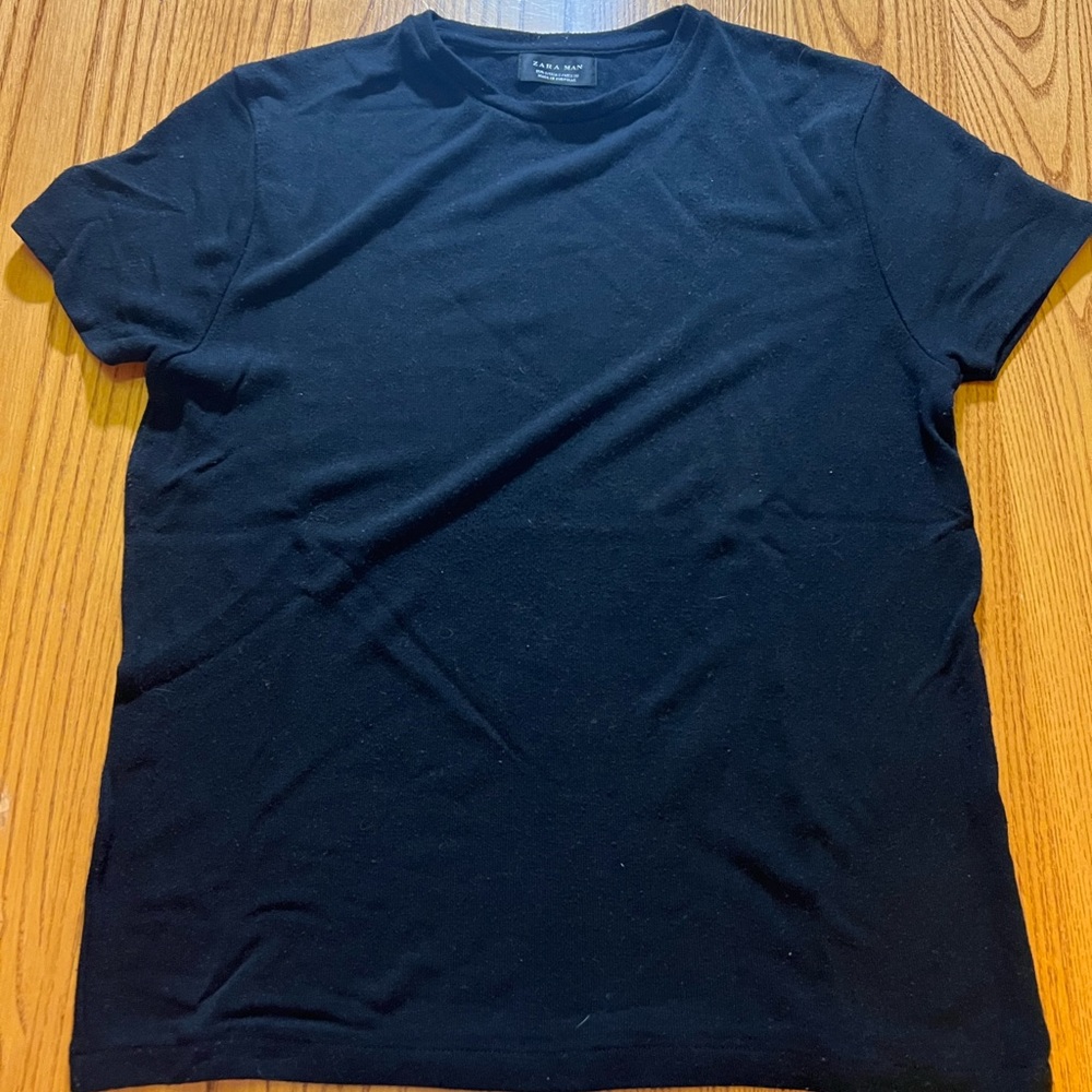 Zara Man Short Sleeve Knit TShirt